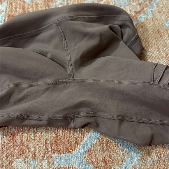 Alo yoga High-Waist Moto Legging smoky quartz rose gold size small W5494R - Picture 4 of 10